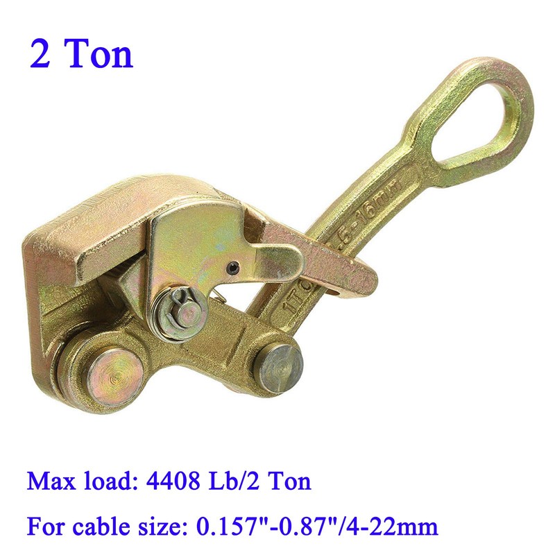 Wogoboo Cable Grip Wire Gripper Steel Cable Puller Tool for