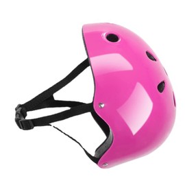 RiToEasysports Kids Helmet Set, Elbow Knee Protection Kit for Kids Protective Gear for Balance Bike Scooter Skating (Pink)