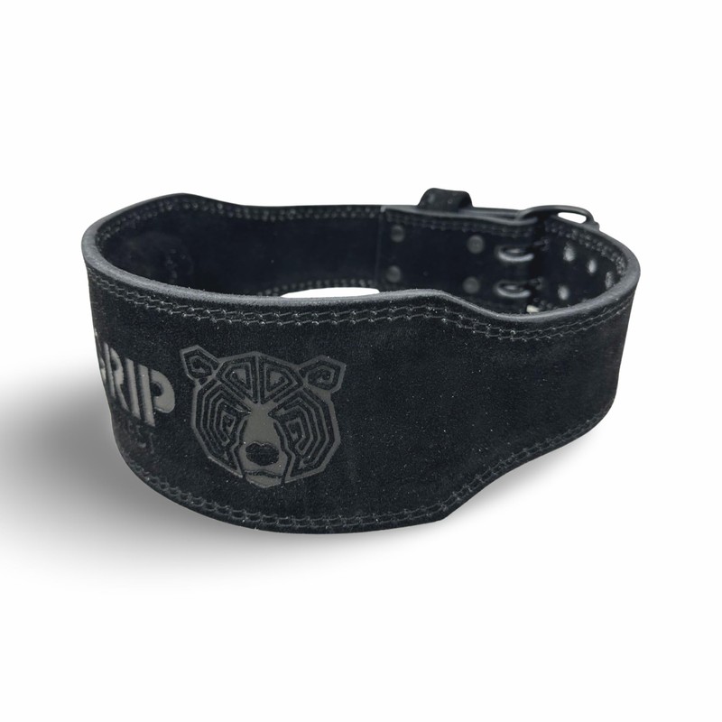BEAR GRIP - Premium Suede Double Prong Weight Lifting Belt