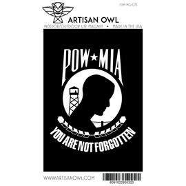 POW MIA You are Not Forgotten Magnetic Military Armed Forces Auto Bumper Car Magnet - 4x6 All Weather Magnet (1 Magnet)