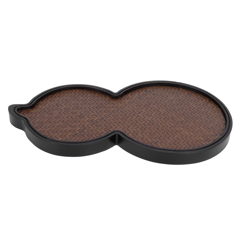 Mat Surface Bamboo Small Tea Tray Tea Plate for Teawares