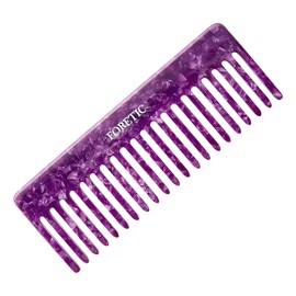 Foretic Large Wide Tooth Comb for Women Men and Kids，Handmade Wide Tooth Comb for curly hair.Long and short Hair Detangler Comb For Wet and Dry. Professional hair cutting combs-6.29 Inch