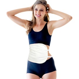 Pedobi Castor Oil Pack Wrap with Organic Cotton, Reusable Castor Oil Packs for Stomach, Castor Oil Pack for Liver Detox, Castor Oil Pack Kit White