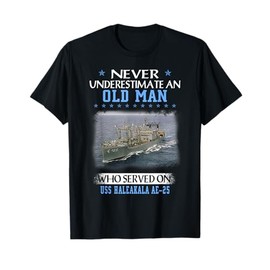 USS Haleakala AE-25 Veterans Day Father Day Gift T-Shirt