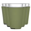 TahoeBay Blank Pint Glass Sleeves (6-Pack) 16 Ounce Insulating Foam