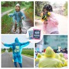 BREENHILL 8 Pack Disposable Rain Ponchos Family Pack, Emergency Rain