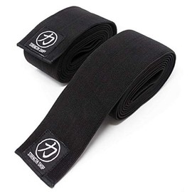 Strength Shop Thor Knee Wraps - Black (2.5 metres)