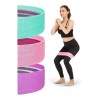 Blandar 3 Banda Elástica Liga De Resistencia Pilates Cadera Glúteo