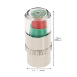 ePathChina 8Pcs Tire Pressure Monitor Valve Stem Caps, 2.5Bar 36Psi Car Tire Cap with 3-Color Eye Alert Sensor Indicator, Universal Stem Covers for Cars, Trucks, Motorcycles, Bicycles