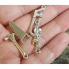 Fat-catz-copy-catz 5x Miniature Tiny Metal DIY Tools for Jewellery, Earrings,