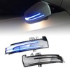 QKLsudua 2pcs Dynamic Sequential Blink Compatible with Be-nz W204 CLA