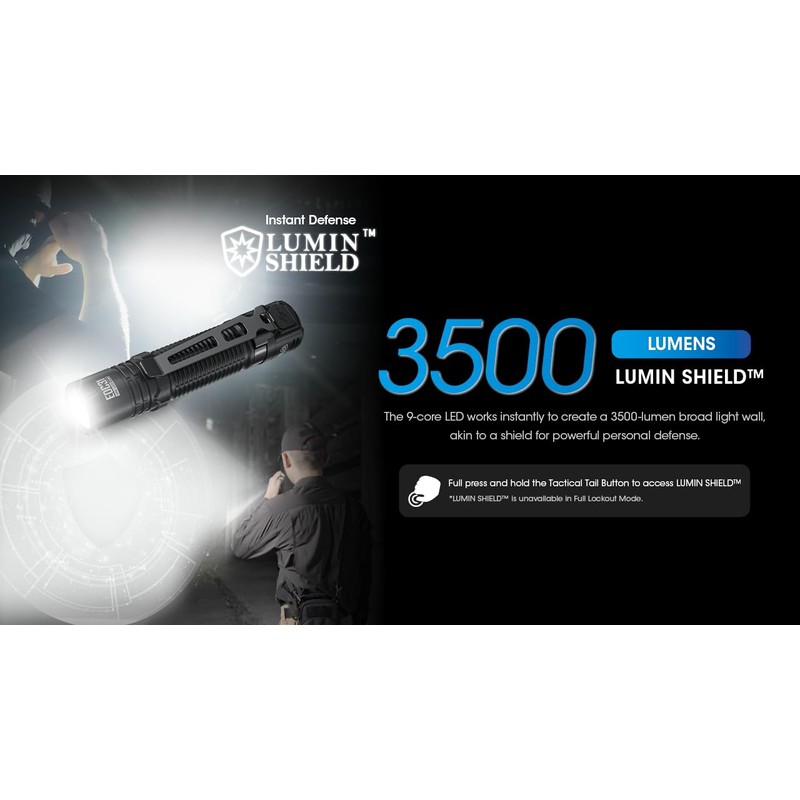 Nitecore EDC31 3500 Lumen EDC Flashlight, USB-C Rechargeable, Compact, High