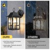 OKELI Dusk to Dawn Outdoor Wall Lights, Exterior Waterproof Lantern,