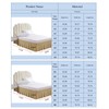 apott Pink Bed Skirt Wrap Around Bedskirt Dust Ruffle 14