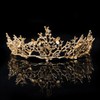 Aukmla Wedding Crowns and Tiaras Baroco Style for Women (Queen