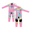 Cheekaaboo Toddler Kids Girls UPF50 2.5mm Neoprene Wetsuit for Swimming