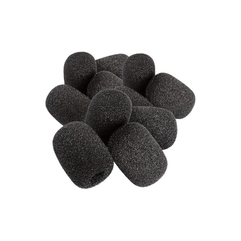10 Pcs Black for Parrott B350 Foam Replacement for BlueParrott