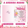 DPKOW Regalo para Mamá, Te quiero Mamá Tarjeta con Sobre
