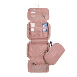 Stackers Recycled Nylon Pink Hanging Washbag