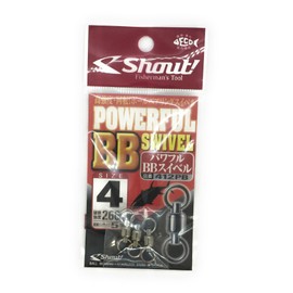 Shout! Powerful BB Swivel 412PB Size #4-260 lbs