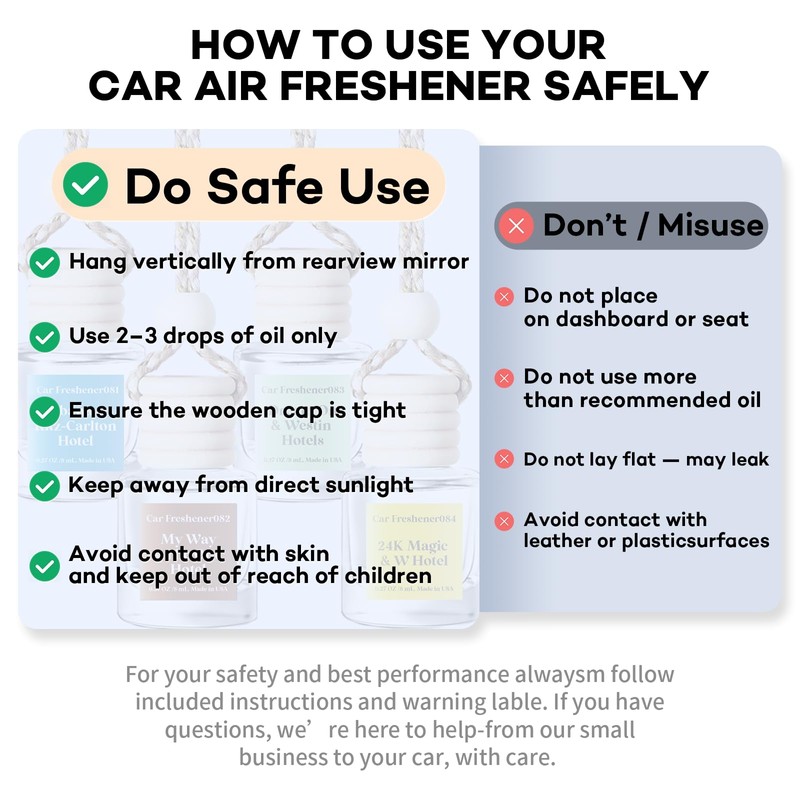 Car Air Freshener Hanging