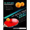 Lostook Professional Ping Pong Paddles (Set of 2) with 3-Star