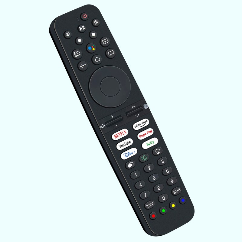 AULCMEET Replacement Voice Remote Control VS2187RC-2 VS2187RC Fit for Grundig