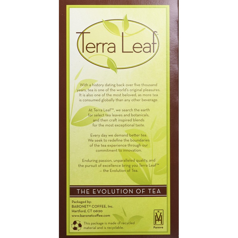 Terra Leaf Earl Grey Tea Pods, 18 counts, 3 pack