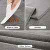 Deconovo Soft Rectangle Table Cover Wipe Clean Durable Table Cloth
