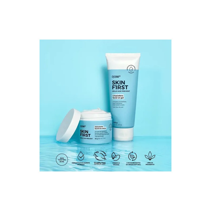 Skin First Crema Facial Hello Age Prevent Con Vitamina C
