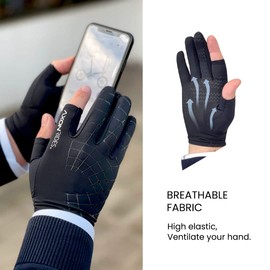 Axon Rides Cycling Gloves For Men Women |Comfy Cycling Glove, Bike Glove, Sports Gloves For Men Women | Unisex Racing, Riding, Running, Hiking Gloves (Medium/Large, Gray)
