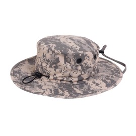 Rothco Boonie - Sombrero de cubeta Ajustable, ACU Digital Camo, One Size