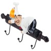 Wall Hook Cartoon Chef Figurine SelfAdhesive Hanger Hotel Dining Room