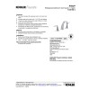 Kohler K-45102-4-BN Bathroom Sink Faucet - Gray