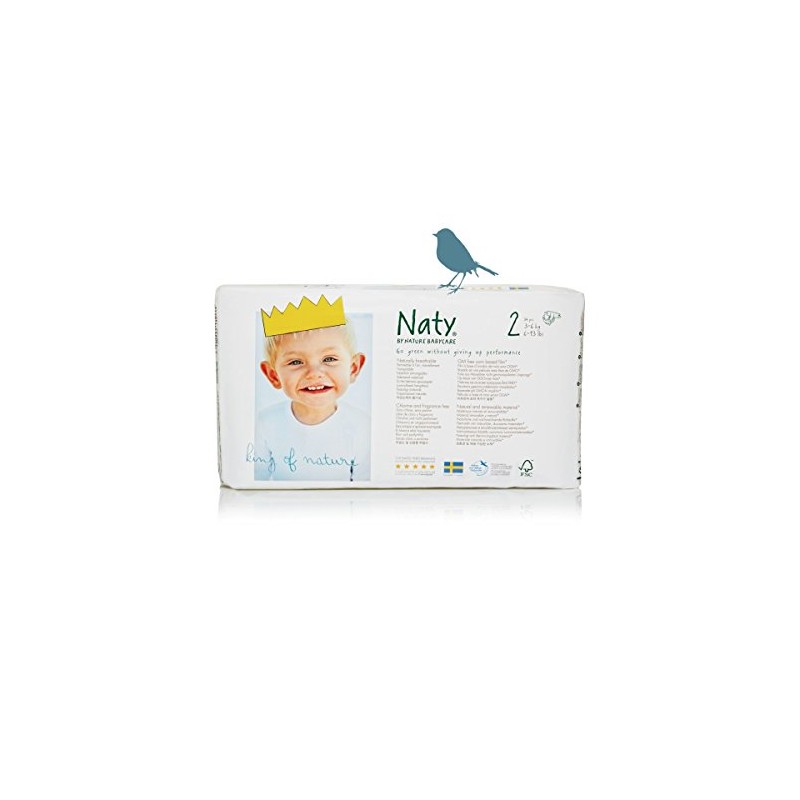 Naty Öko Windel Größe 2 (3 - 6 kg) Verbesserte