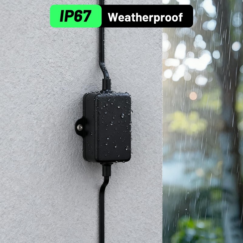 UYODM 20Ft/6m Charging Cable Power Adapter for Blink Video Doorbell-2nd