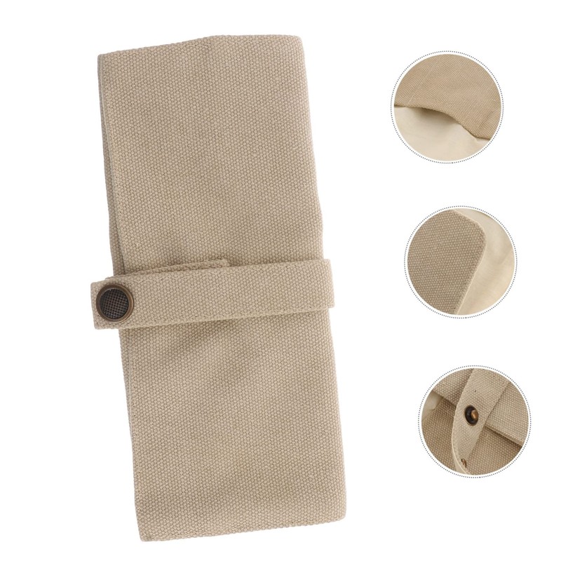 OHPHCALL Smart Watch Strap Storage Pouch Canvas Bag for Daily