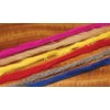 Hareline Micro Rabbit Strips (Bright Purple) - Fly Tying Material