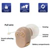 907 Ear Canal Headphones Hearing Aid Sound Amplifier Assist Mini