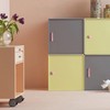 NAKUPENDA Pack of 6 Furniture Knobs Heart Shape Ceramic Cabinet