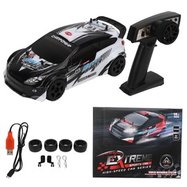BuyWeek Remote Controlled Cars, 1:24 RC Car with ESP, 2.4G 20km/h High Speed 2WD Remote Control Car with Rear Wheel Drive, Toy for Children, Boys and Girls
