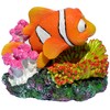 Supa Luftbetriebener Clownfisch Aquarium/Aquarium-Ornament, realistische Details, ca. 12,0 cm (L)