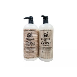 Bumble and bumble Creme De Coco Shampoo and Conditioner 1 Liter 33.8oz SET