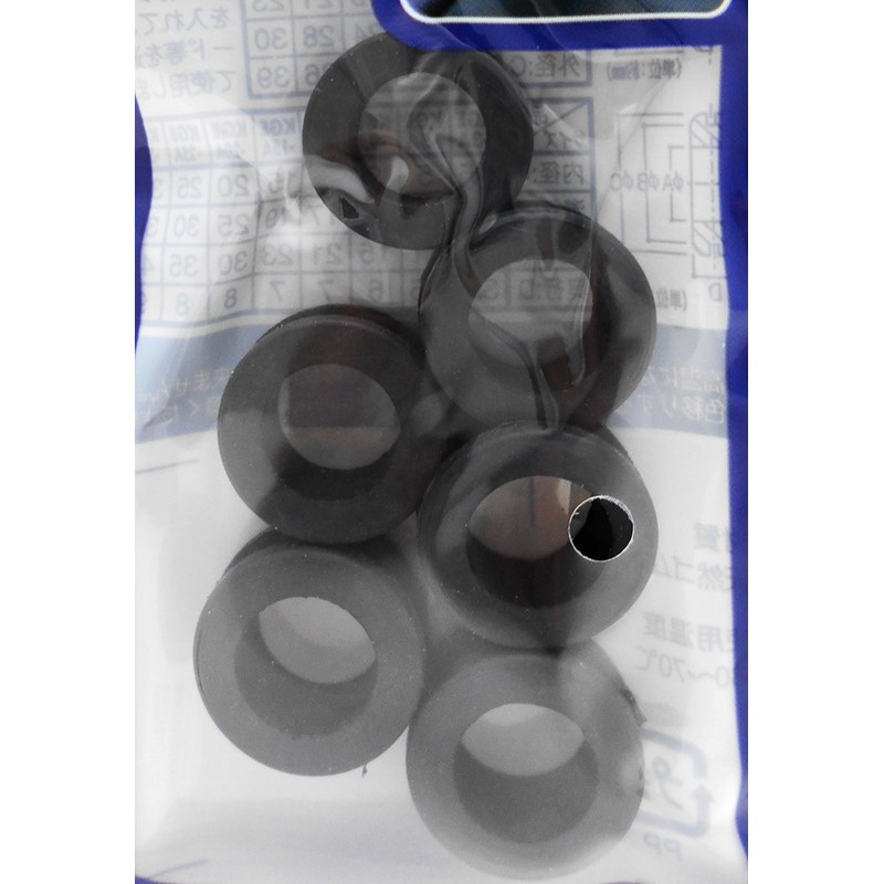 Light, Grommets, 15 Round X 6 mm KGE – 9 A 6 Pack