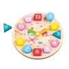 Lelin L10262 Toys-Learning Clock, Multicolour