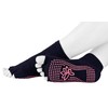 Piarini 1 Pair of Short Open Toe Socks - ABS