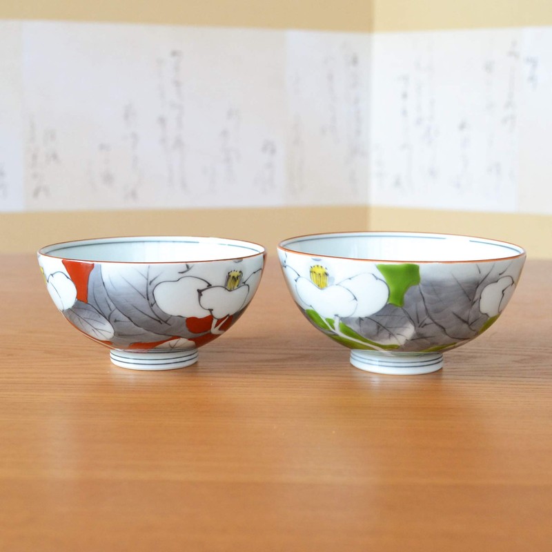 Couples Rice Bowls, Gift Box, Stylish, Arita Ware Rice Bowl,