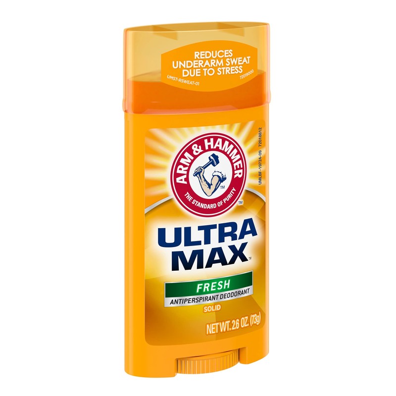 ARM & HAMMER ULTRA MAX Deodorant- Fresh- Solid Wide Stick
