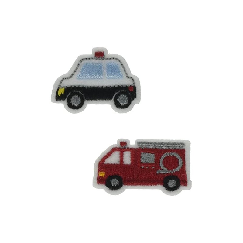 Pioneer Original Patch with 2 Pieces (Police Car/Fire Truck)