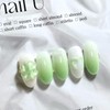 Four Leaf Clover Handmade Nail Tips - Short Almond /